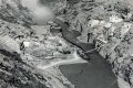 What town is under Smith Mountain Lake?